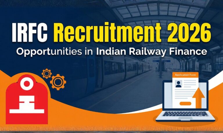 IRFC Recruitment 2026