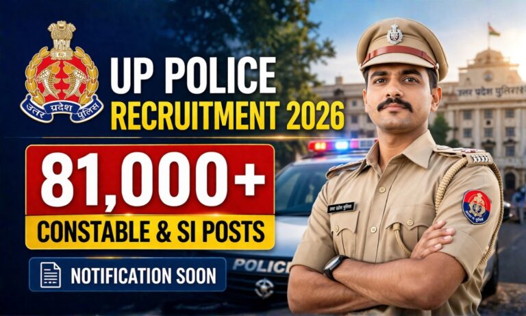 UP Police Recruitment 2026