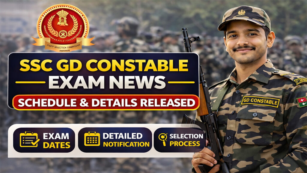 SSC GD Constable Exam News