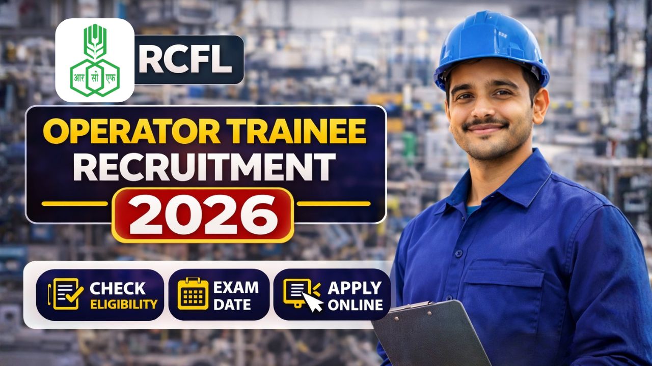 RCFL Operator Trainee Recruitment 2026